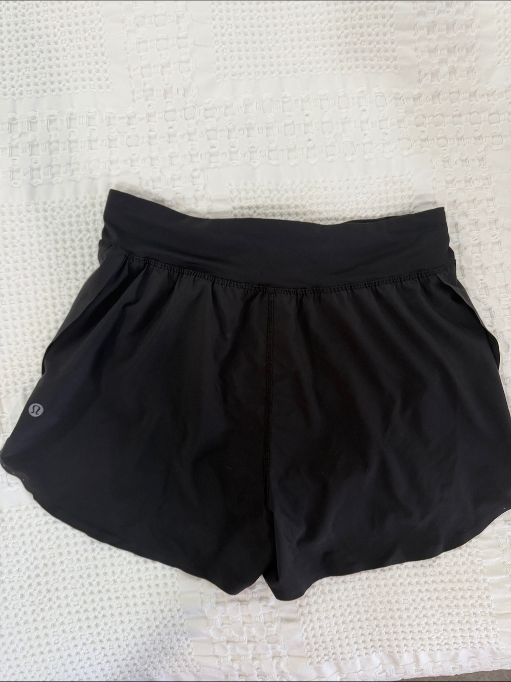 lululemon athletica Black Fast and Free Women's Athletic Shorts